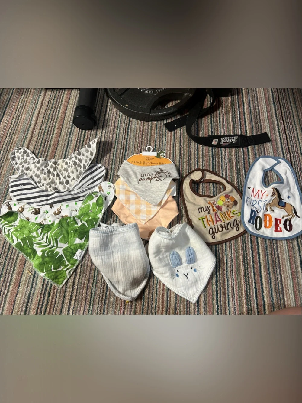 Baby Bib Set - Multi-Pattern Drool Bibs for Kids Lot of 11